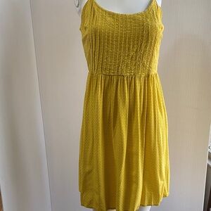 Old Navy Mustard Midi Dress